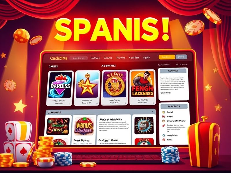 Discover the top online casinos in Spain | Legal, safe betting with exclusive bonuses and expert guides to play Spanish casino games online.